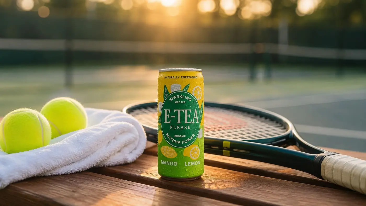 Kühl, fruchtig und prickelnd – erfrischt beim Sport, wenn der Durst kommt.